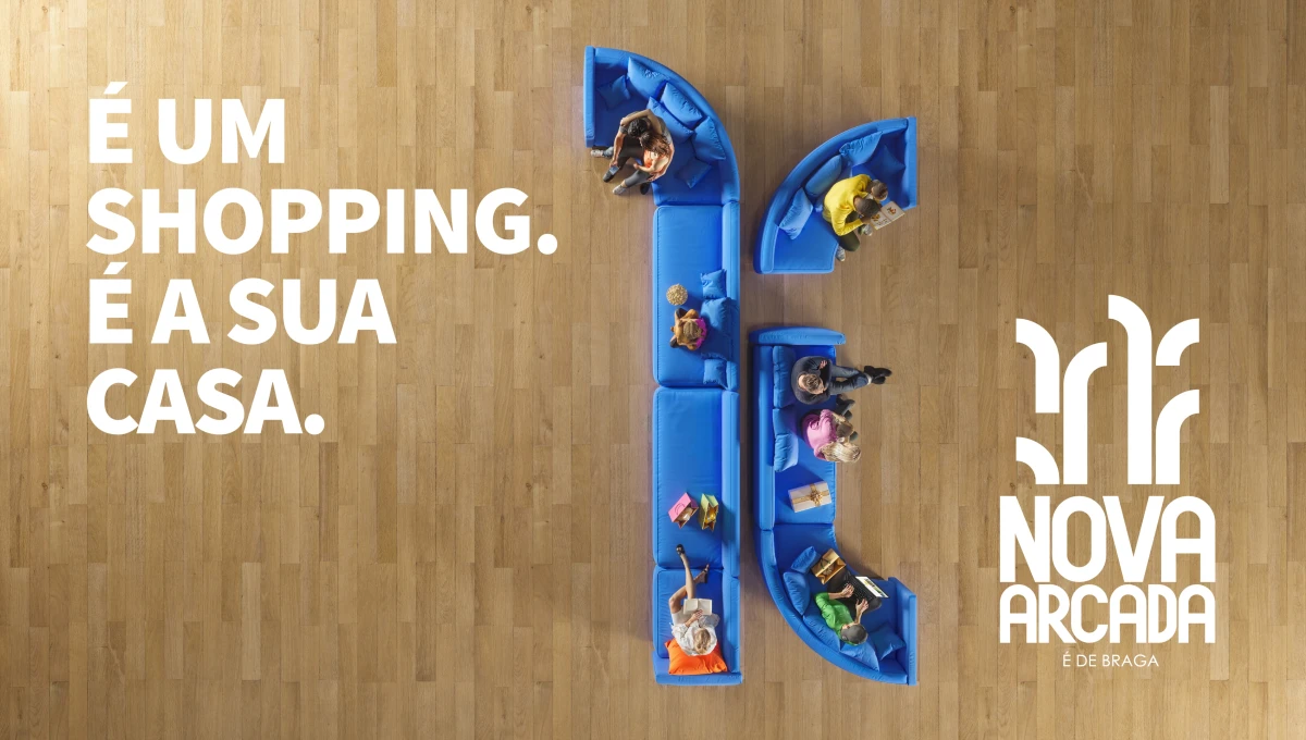 Born signs Nova Arcada advertising campaign ‘It's a shopping centre. It's your home’